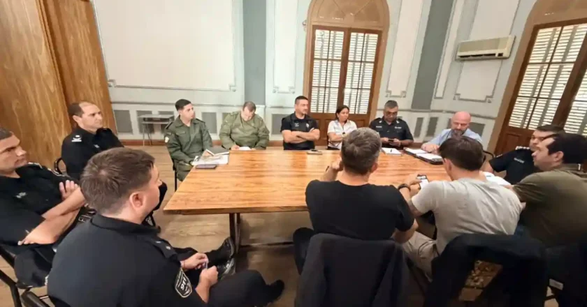 Seguridad: se realizó una nueva reunión del Comando Unificado en Rafaela