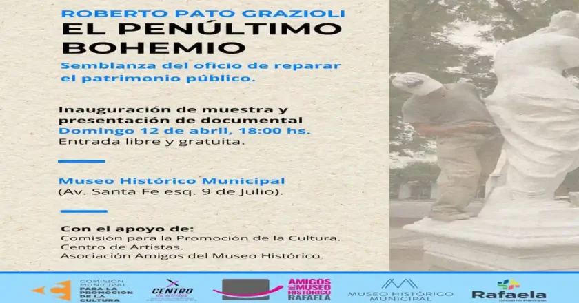 Rafaela: inauguran muestra “El Penúltimo Bohemio”