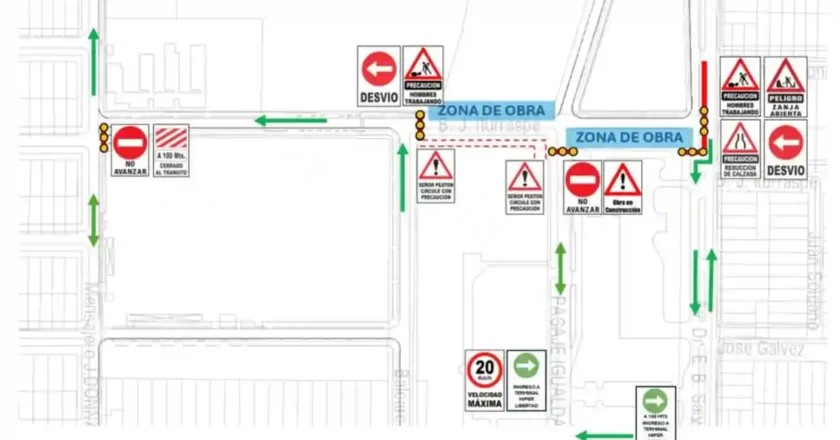 Corte en Rafaela: cierran Iturraspe por obras ODESUR