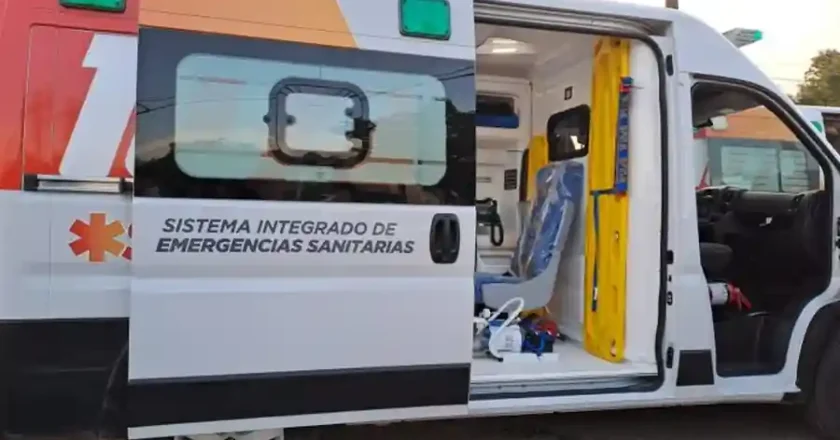 Rafaela: accidente de tránsito entre moto y camioneta