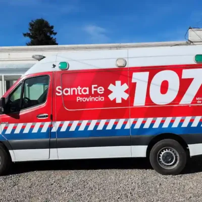 Accidente en Rafaela: chocaron una bicicleta y una moto