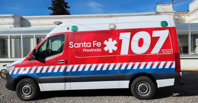 Accidente en Rafaela: chocaron una bicicleta y una moto