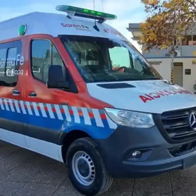Accidente en Rafaela: una joven herida en 9 de Julio y A. del Valle