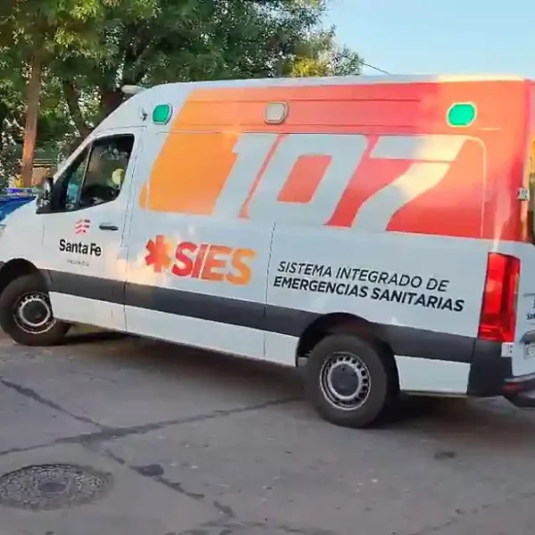 Rafaela: un motociclista resultó herido tras chocar con un automóvil