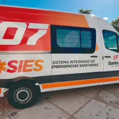 Lehmann: motociclista herido tras choque con una camioneta