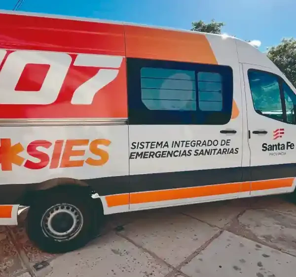 Lehmann: motociclista herido tras choque con una camioneta