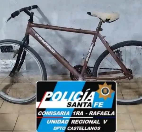 Rafaela: recuperaron dos bicicletas sustraídas