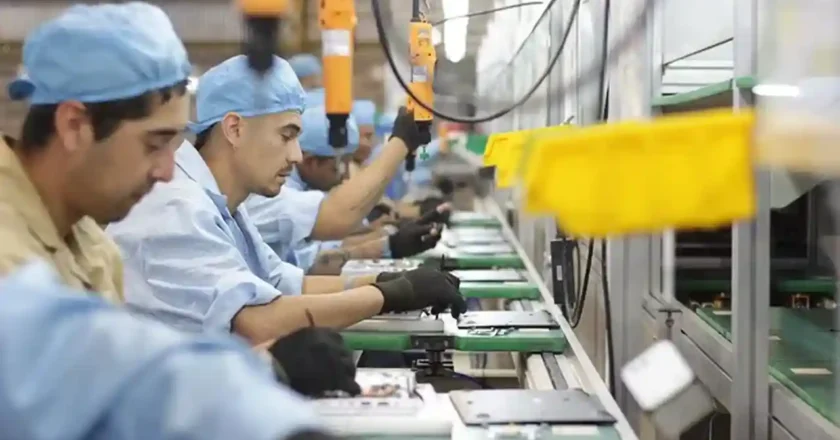 En enero, la actividad industrial cayó un 3,2% interanual