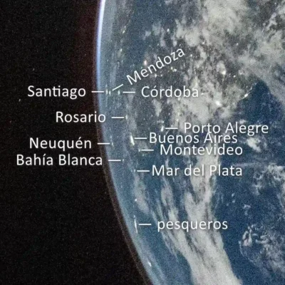 Artemis II: la histórica foto de la Tierra desde Orión