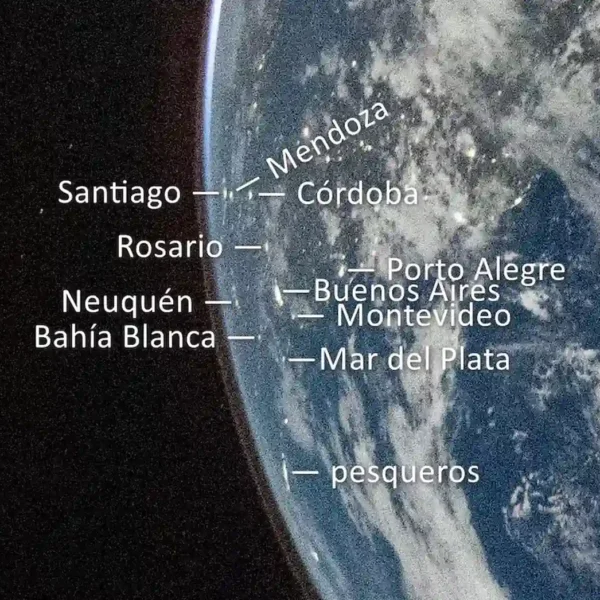 Artemis II: la histórica foto de la Tierra desde Orión