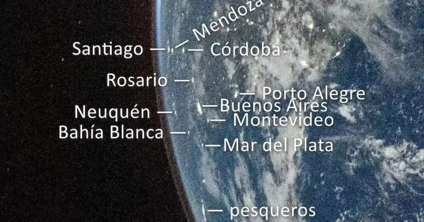 Artemis II: la histórica foto de la Tierra desde Orión