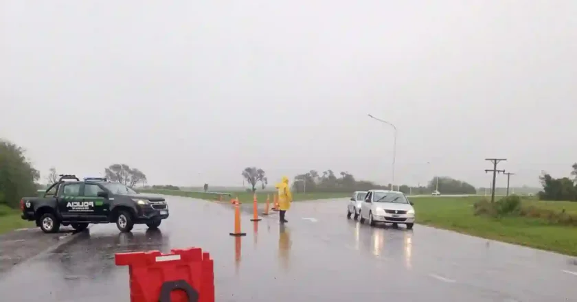 RN 34 cortada en Lehmann: desvíos obligatorios