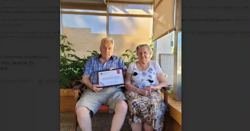 Santa Fe: la Cámara de Senadores reconoció la trayectoria de Antonio Ángel Eusebio en Egusquiza