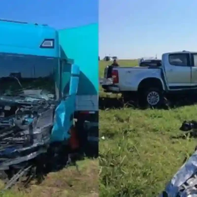 Tragedia en Ruta 34: choque entre camión y camioneta dejó cuatro muertos