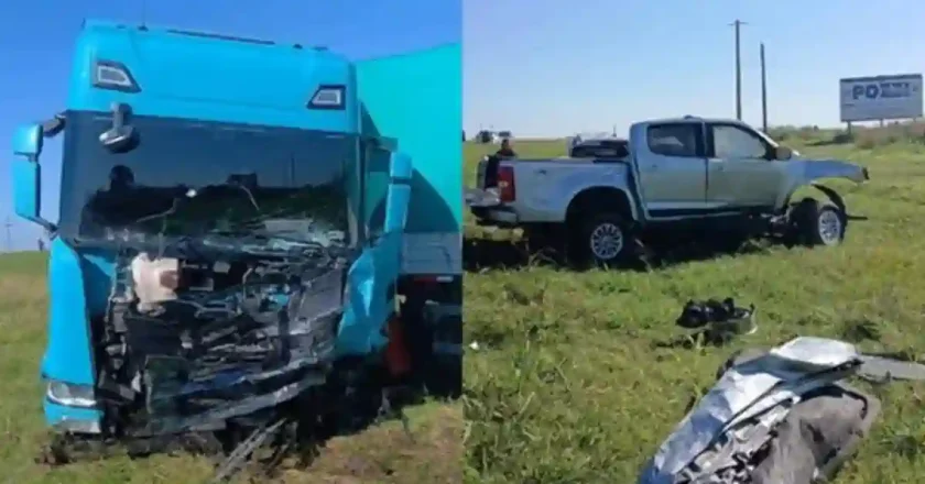 Tragedia en Ruta 34: choque entre camión y camioneta dejó cuatro muertos
