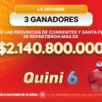 Quini 6: tres apostadores se repartieron más de $2.140 millones, dos son santafesinos