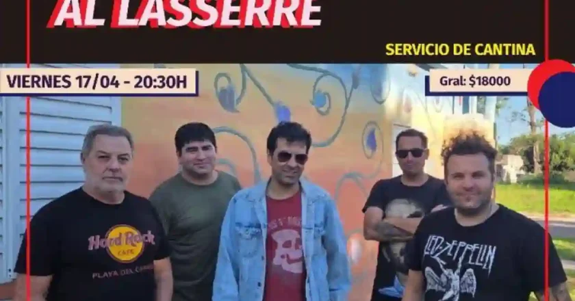 Con la Música al Lasserre: Mil Huesos se presenta el viernes