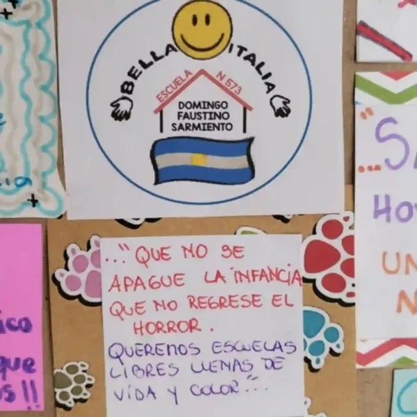 Bella Italia: un mural colectivo inspirado en “Semillas de Paz”