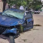 Despiste en la Ruta Nacional 34 a la altura de Hersilia