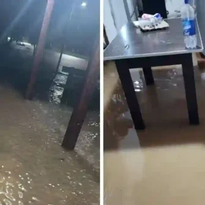 Villa Minetti bajo agua: más de 200 mm de lluvia y operativo provincial en marcha