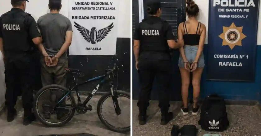 Rafaela: dos aprehendidos y secuestro de elementos en distintos operativos policiales