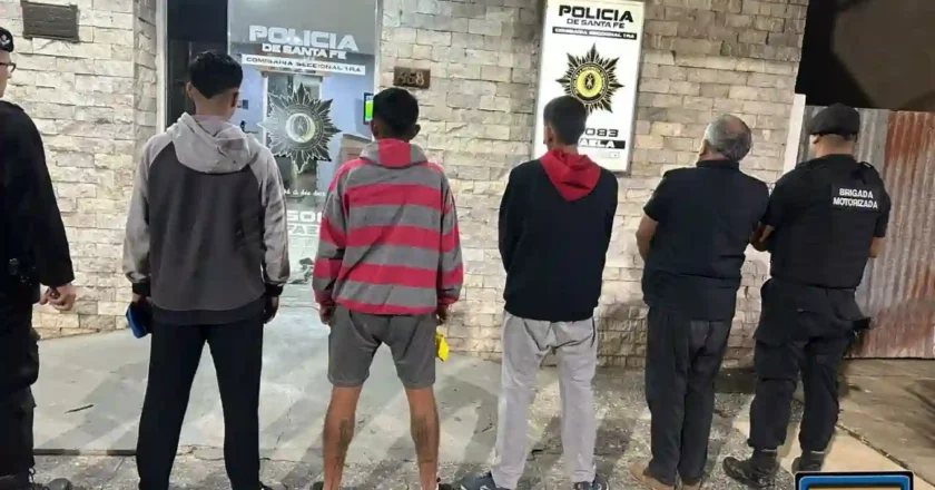 Rafaela: demoraron a cuatro cuidacoches durante un operativo en el centro
