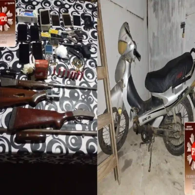 Rafaela: allanamiento en barrio San José terminó con una mujer detenida por microtráfico y tenencia de armas