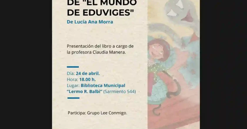 Presentación del Libro «El Mundo de Eduviges» De Lucia Morra