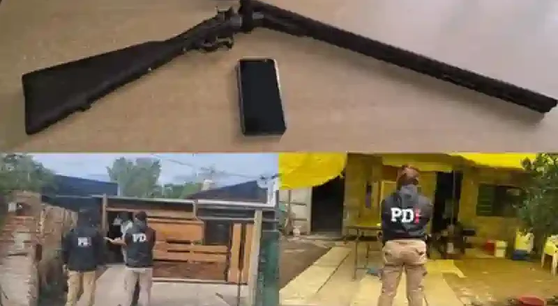 PDI recuperó un celular y secuestró un arma en Rafaela y Bella Italia