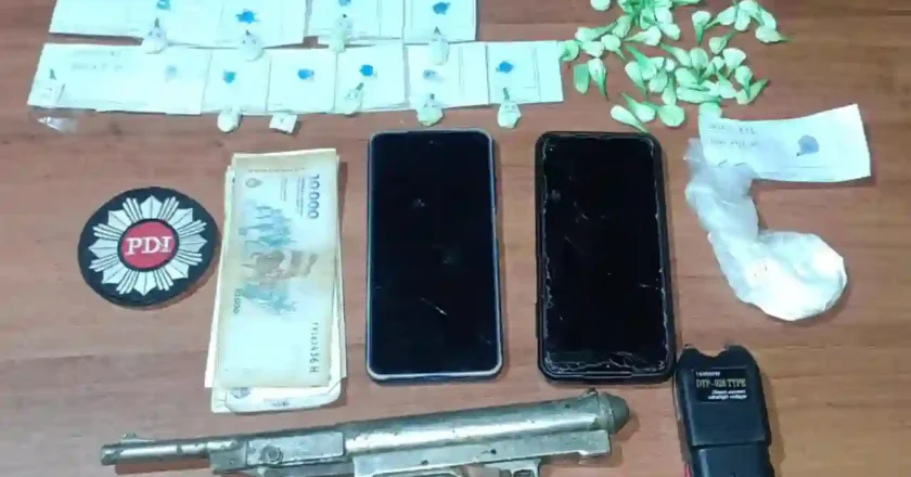 Ceres: secuestran 59 envoltorios de cocaína y detienen a un hombre