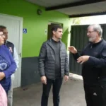 Viotti recorrió la Vecinal del barrio Amancay y supervisó avances en obras de infraestructura