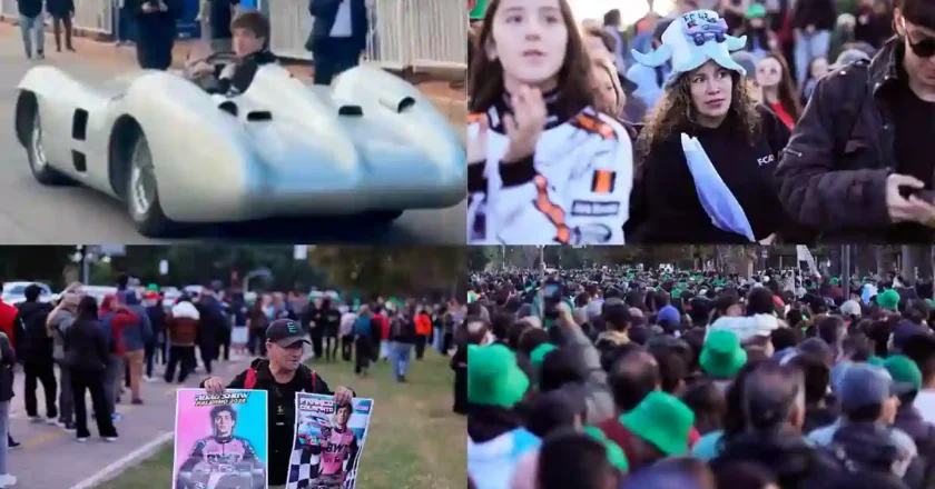 Colapinto deslumbró en Palermo ante una multitud