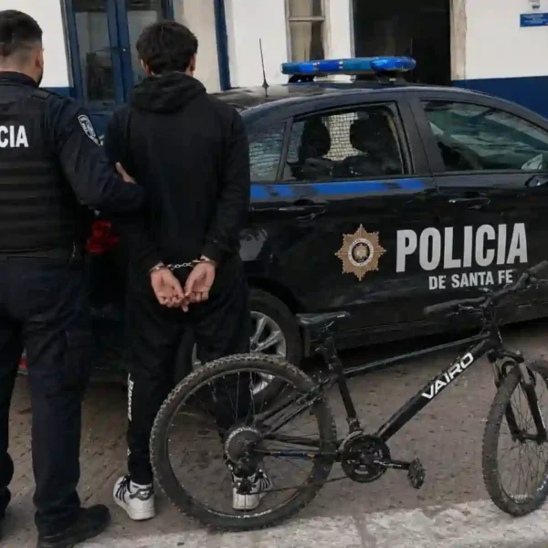Robo de bicicleta en Rafaela: aprehendieron a un joven y secuestraron el rodado