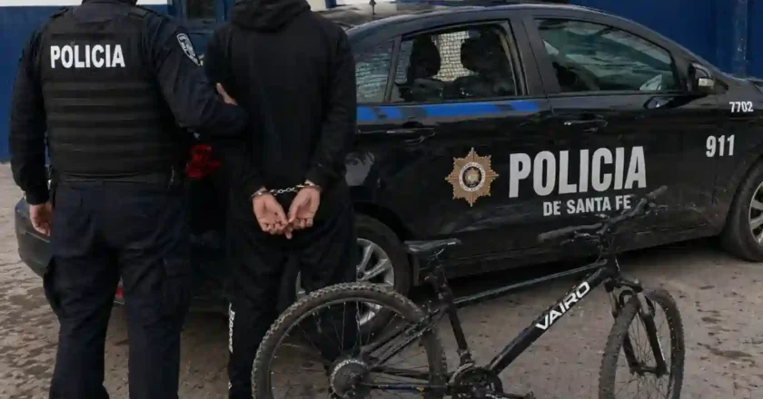 Recuperan bicicleta robada en Humberto Primo
