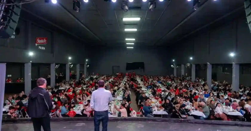 Más de 700 personas participaron de la Cena de Fútbol Formativo de 9 de Julio de Rafaela