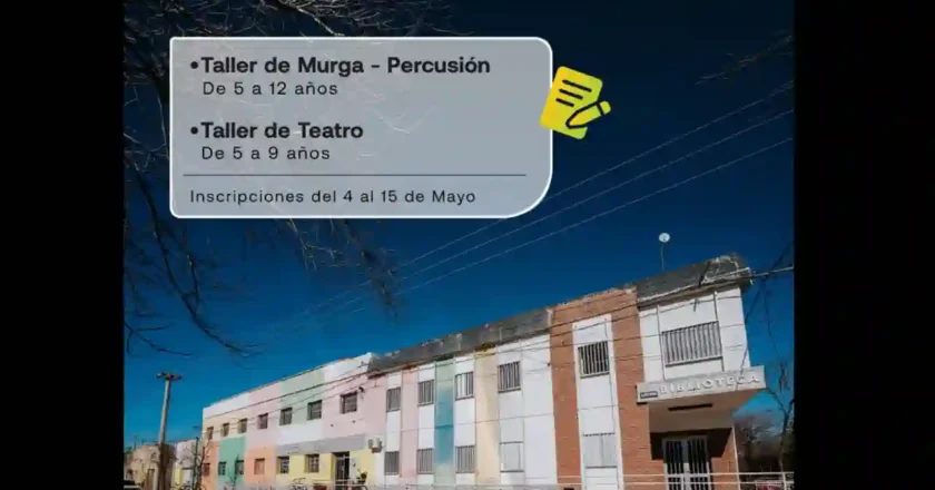 El Liceo Municipal amplia su oferta de talleres sumando Teatro y Murga – Percusión para niños