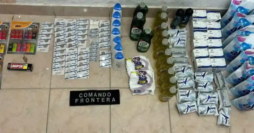 Frontera: aprehenden a pareja por robo de mercadería