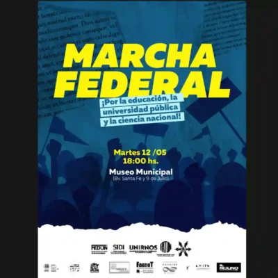 Rafaela se moviliza en defensa de la educación pública, la Universidad Y La Ciencia Nacional