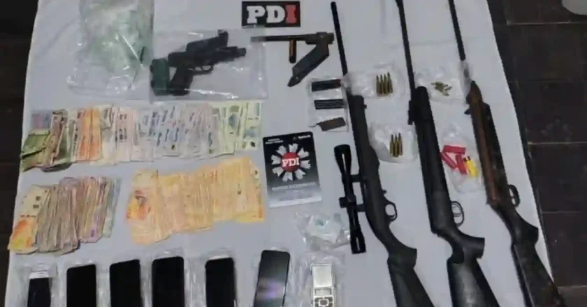 Tostado: detienen a un joven por venta de drogas y armas