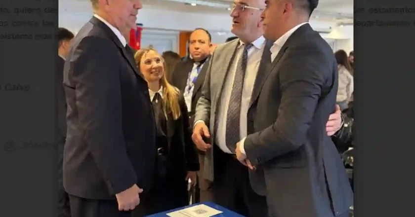Calvo acompañó la presentación del informe anual de gestión 2025 de la fiscalía regional 5 del ministerio público de la acusación