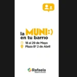 La Muni en tu Barrio se traslada al 2 de Abril