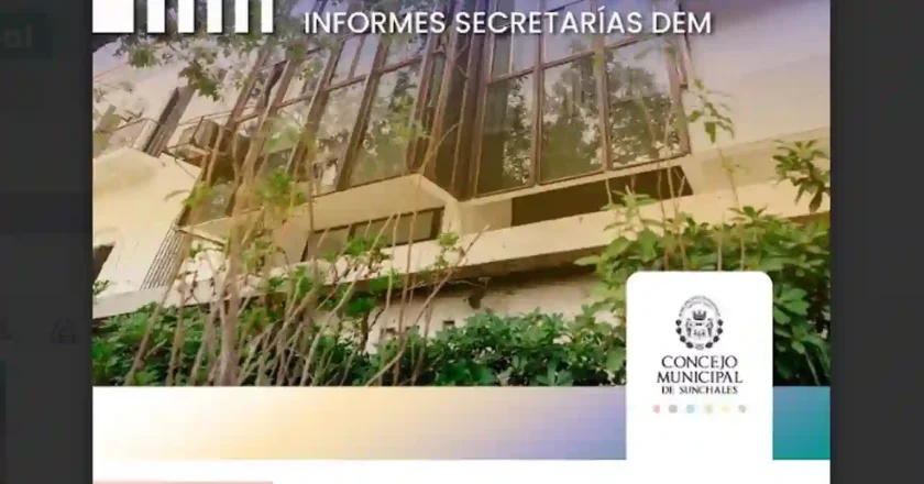 Informe ante el Concejo de las Secretarías del organigrama municipal