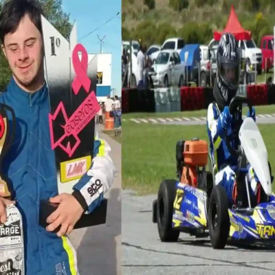 Lucas Tomasi: primer piloto con síndrome de Down en el karting argentino