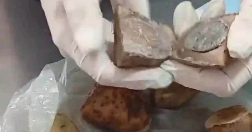 Droga oculta dentro de papas en la Cárcel de Las Flores