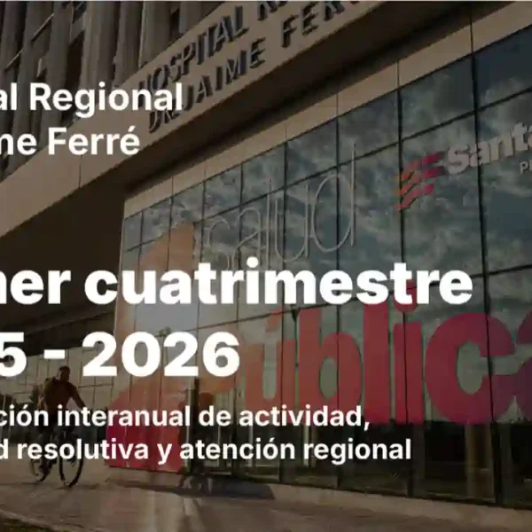 Jaime Ferré: El hospital que inauguró Pullaro en Rafaela aumentó un 65% la recepción de pacientes de la región