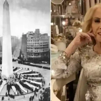 Mirtha Legrand recordó la inauguración del Obelisco durante los festejos por sus 90 años