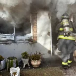 Rafaela: voraz incendio destruyó un dormitorio en calle E. Galassi