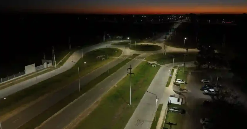 Rafaela tiene su acceso oeste transformado: El gobierno de Maximiliano Pullaro finalizó la duplicación de calzada y rotondas en Avenida Fanti