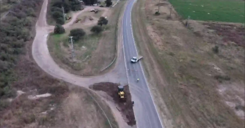 Ruta 34: se mantiene el corte total en Ceres por alcantarilla colapsada