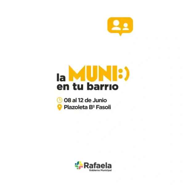 La Muni en tu Barrio se traslada al Fasoli